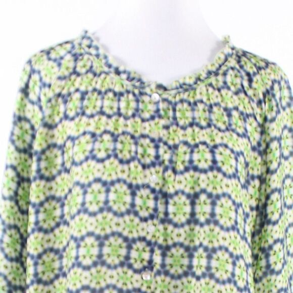 Clements Ribeiro blue blouse 10 - Picture 2 of 8